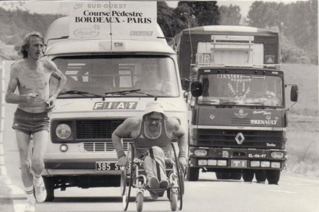 Sur la route de Bordeaux-Paris 1983