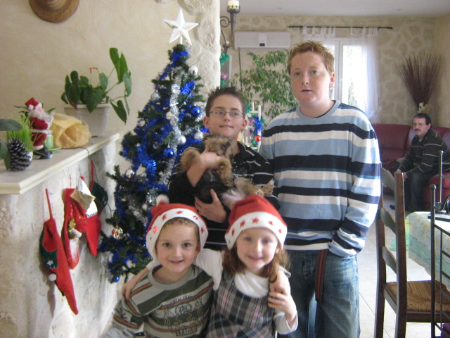 Mes 4 petits-enfants 2007